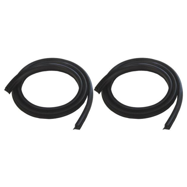 1950-56 Cadillac fender skirt seals.