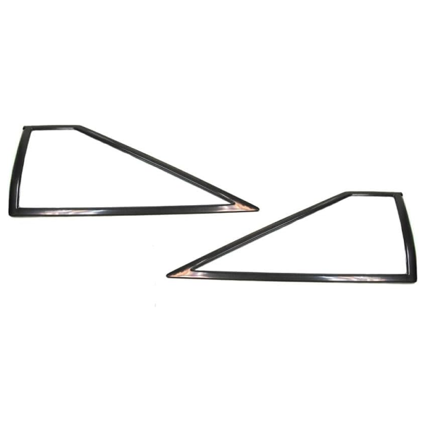1987-93 Ford Mustang Restoration Parts - Quarter Window Plastic Trim Kit Part #10-521X.