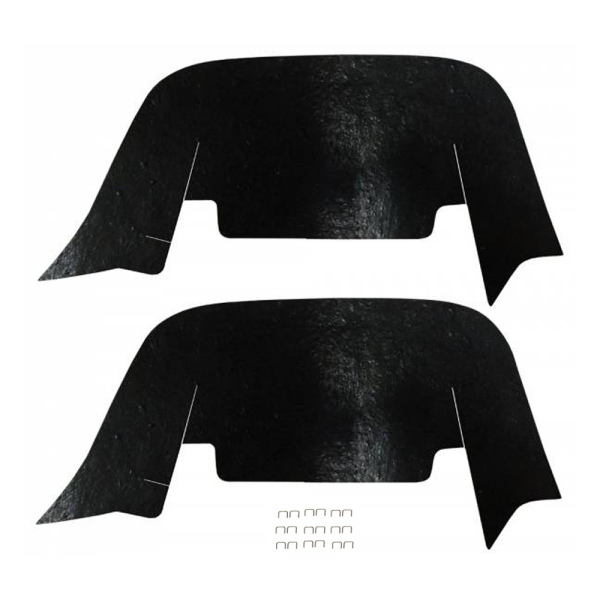 1955 Chevy Restoration Parts: A Arm Dust Shield Kit #03-200M