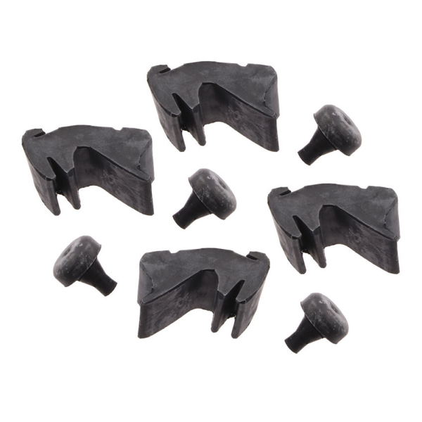 1950-51 Ford Rest.oration Parts Hood Bumper Kit - 8 pc. - Part #0A-16761-S