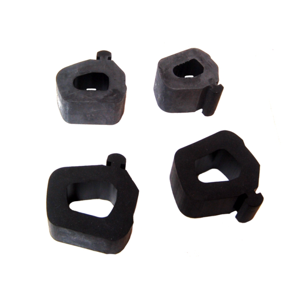 1992-96 Ford Bronco & Truck Restoration Parts Hood Bumper Kit - Part #N-808093-SET.