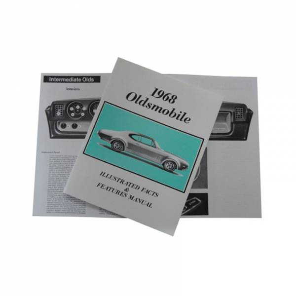 1968 Oldsmobile Restoration Parts Facts & Features Manual - Part #MP0311