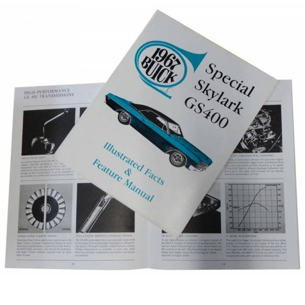 1967 Buick Restoration Parts Illustrated Facts & Figures Book - MP0021.
