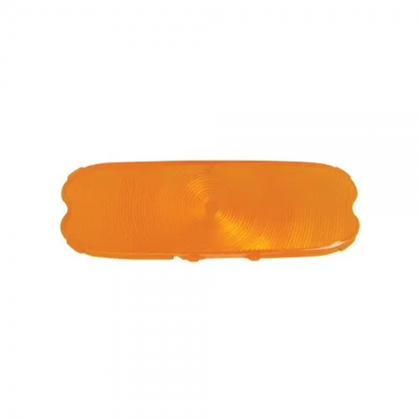 1954 Chevy Restoration Parts Parking Light Lens - Amber - Part #06-019N.