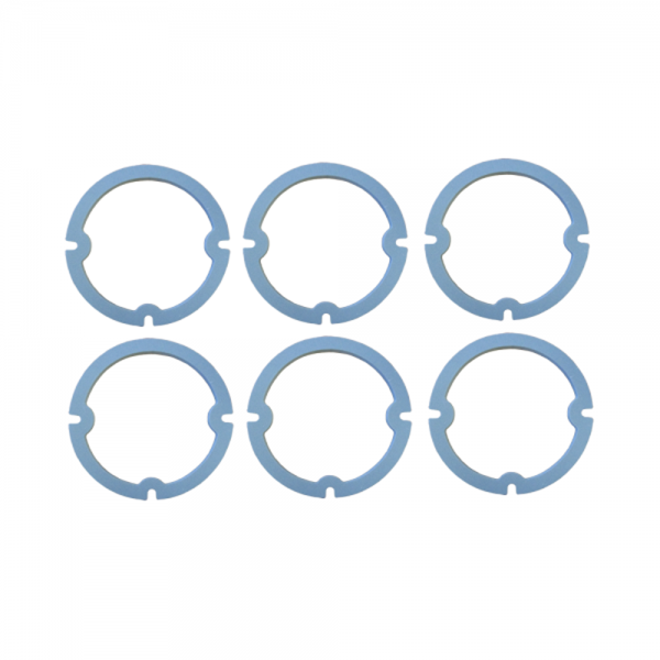 1962 Chevy Restoration Parts Taillight Lens Gasket Kit - Part #06-235P.