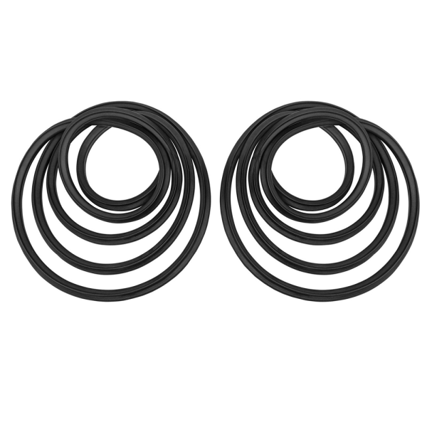 1971-97 Dodge Van Restoration Parts Front Door Seal Kit - Part #12-476D