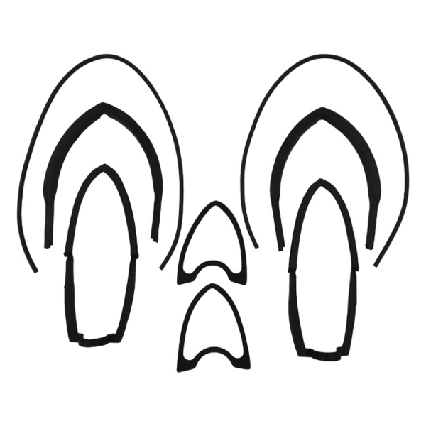 1954-56 Cadillac Restoration Parts Taillight Gasket Kit - Part #06-007P.