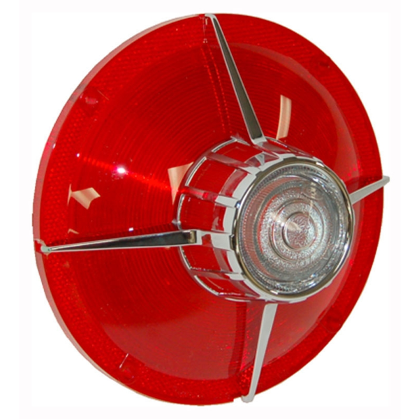 1963 Ford Restoration Parts Taillight Lens - Part #C3AZ-13450-B.