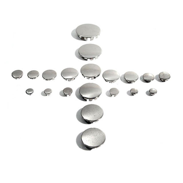 Chrome Hole Plug Kit - 20 Pieces - Part #03-018X.