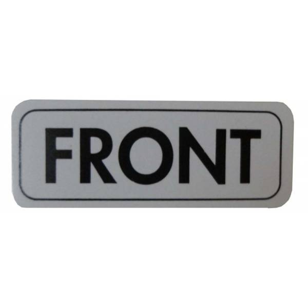 1965-75 Lincoln Restoration Parts Air Cleaner "Front" Decal - DL0227.