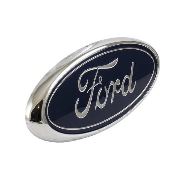 1982-2011 Ford Restoration Parts - Grille or Tailgate Ford Emblem - 7" - Blue - Part #E7TZ-9842528-A.