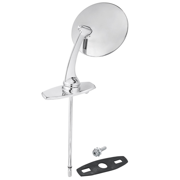 1961-64 Cadillac Restoration Parts Rear View Mirror - LH - 12-073X.