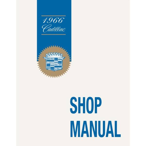 1966 Cadillac Shop Manual - Part #DPRGM-42-66SM.