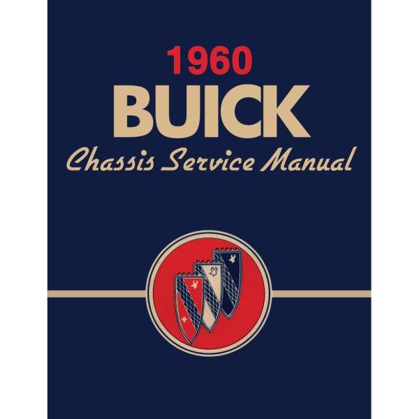 1960 Buick Shop Manual - Part #DPRGM-14-60SM.
