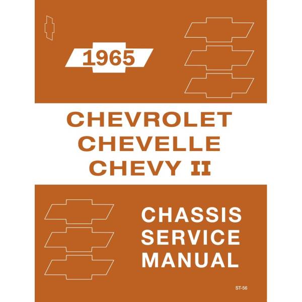 1965 Chevrolet Chevelle / Chevy II Chassis Service Manual - Part #DPRGM-62-65SM.