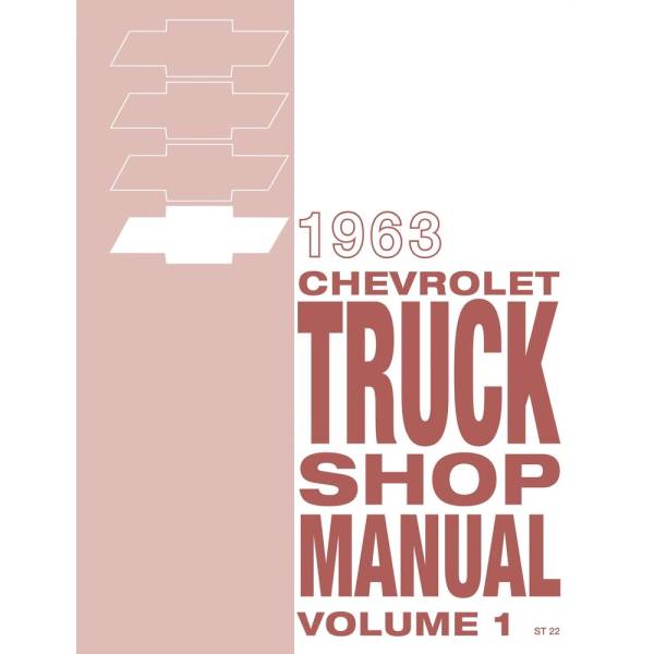 1963 Chevrolet Truck & Suburban Shop Manual - Part #DPRGM-81-63TSM.