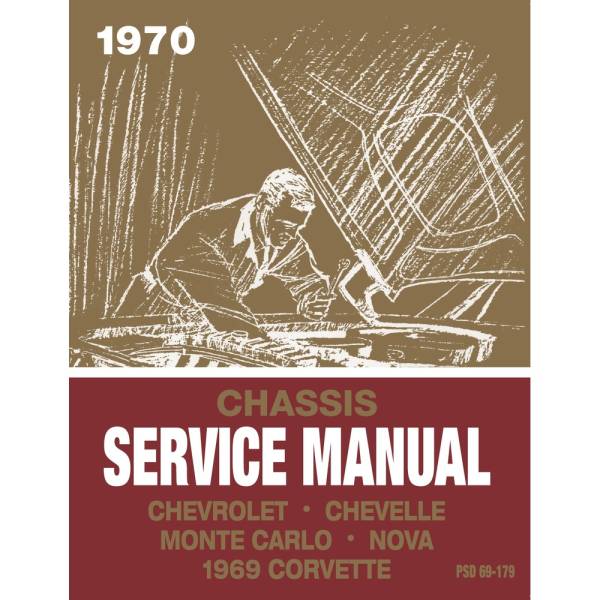 1970 Chevrolet Chassis Service Manual - Part #DPRGM-67-70SM.
