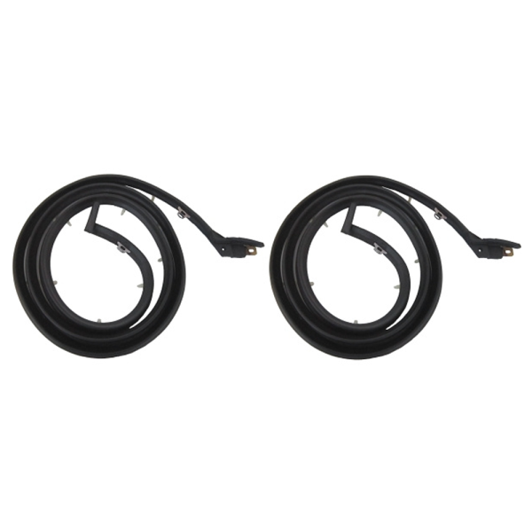 1957 Buick & Oldsmobile Restoration Parts Door Seal Kit - Rear - 12-183D.