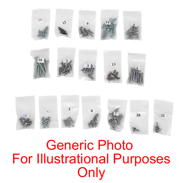 1950 Chevy Restoration Parts Exterior Screw Kit - 14 pc. - Part #19-290K.