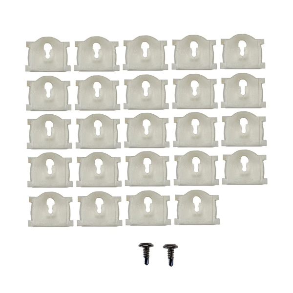 1975 Chevy Monte Carlo Restoration Parts Body Side Molding Hardware Kit - 26 pc. - Part #19-312K.