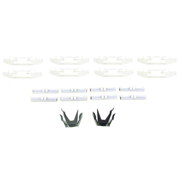 Windshield Trim / Molding Clip Kit - 18 pc. For 1988-93 Toyota Corolla - Part #19-516K.