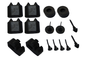 Rubber The Right Way - Rubber Bumper Kit - 16 piece - Includes: Door, Hood, Trunk, Glove Box & Ash Tray / Console - Image 1