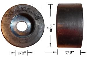 1969 - Body & Chassis - Rubber The Right Way - Body Mount - Lower Retaining Bolt