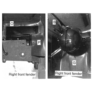 Rubber The Right Way - Inner Fender Splash Apron / Dust Shield Kit - Image 8