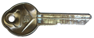 Key Blank - Trunk / Glove Box - WITH Cadillac Logo