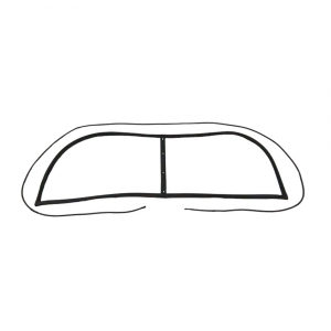 Rubber The Right Way - Windshield Seal With Lock Strip - For Models With Reveal Molding - Image 2