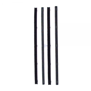Beltline Weatherstrip - Also Called Window Sweeps, Felts Or Fuzzies - 4 Pc. Kit for Inner & Outer