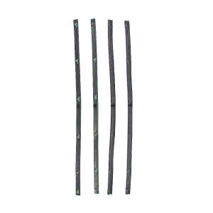 Beltline Weatherstrip - Also Called Window Sweeps, Felts Or Fuzzies - 4 Pc. Kit for Inner & Outer
