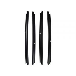 Beltline Weatherstrip - Outer For All 4 Doors - Also Called Window Sweeps, Felts Or Fuzzies - 4 Pc. Kit
