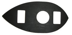 1958 - Door - Rubber The Right Way - Rear View Mirror Mounting Pad