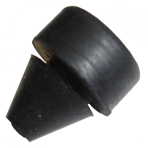 Rubber The Right Way - Rubber Stem Bumper - 1/4" Sheet Metal Hole - 7/16"  Diameter Head - 3/16" Head Height - Image 3