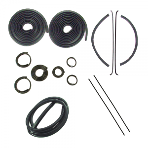 Products - Master Weatherstrip Kit - Rubber The Right Way - Master Weatherstrip Kit - Without Chrome Windshield Trim