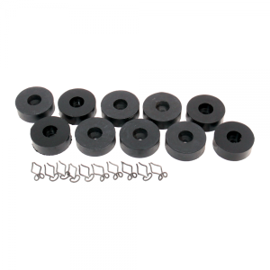 Body to Frame Insulator Kit - Includes Clips