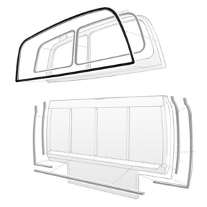 Outer Back Door Or Tailgate Weatherstrip