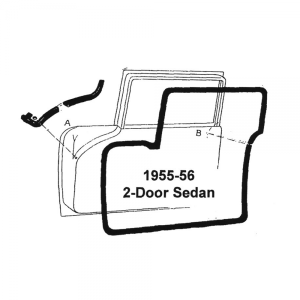Door Seal Kit - Front