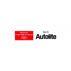 Autolite Replacement Parts Air Cleaner Decal