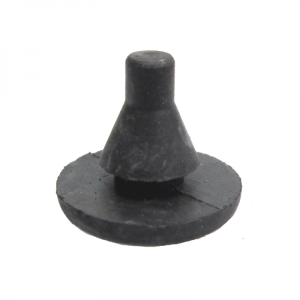 Rubber The Right Way - Rubber Stem Bumper - 1/4" Sheet Metal Hole - 3/4"  Diameter Head - 1/8" Head Height - Image 2
