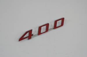 "400" Hood Emblem