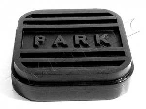 1955 - Interior - Rubber The Right Way - Parking Brake Pedal Pad