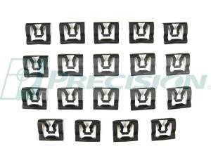 Products - Clips & Fasteners - Rubber The Right Way - Rear Window Trim Clip Kit - 19 pc.