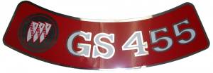 Air Cleaner Decal - GS 455
