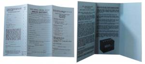 1962 - Manuals & Literature - Rubber The Right Way - Delco Battery Owners Certificate