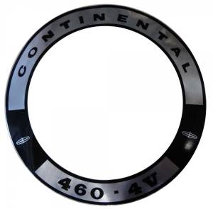 "460 4V" Air Cleaner Decal
