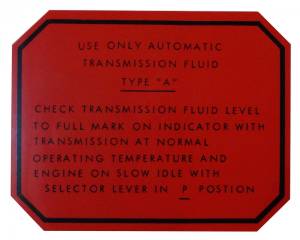 Rubber The Right Way - Automatic Transmission Decal