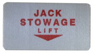 Jack Stowage Curtain Decal
