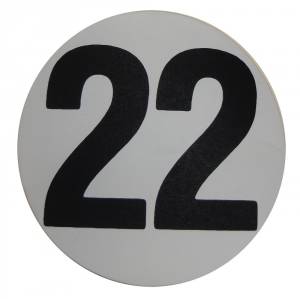 Assembly Line Production Day Window Sticker - "22"